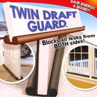 Twin Door Draft Dodger Guard Stopper Protector Under Door Draught Excluder