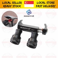 Aceoffix Quick Release Pedal Holder Fastener Mount Folding Bike Bicycle Litepro MKS 3sixty