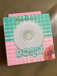 全新 ELEPHANT - LD-005 Donut 充電式磁石安裝家居感光燈 衣櫃智能感應燈