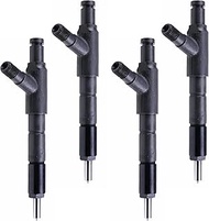 4Pcs Fuel Injector 8971489601 8-97148-960-1 Compatible with Isuzu 4HE1 4.8L 4HG1T 4.6L Truck NPR NPR