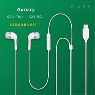 Samsung Galaxy S24 Plus Headset | S24 5G Type C Original Earphone Handsfree