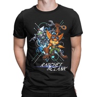 Ratchet and Clank Tee Shirt for Men  Printed T Shirts  Cotton Clothes