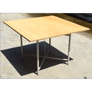 Folding Table size  90W x 90L x 75H cm or 3 feet square