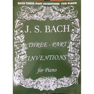 J.S. BACH THREE-PART INVENTIONS FOR PIANO