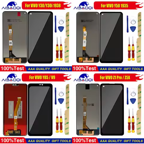 For vivo Y30i 1938 Y33T Y50 1935 Y85 V9 Z1 Pro Z5X Y100 5/4G Y200 5G Y200e Y300 Z9 V30 LITE 5G V40 L