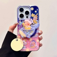 realme 11 5g casing realme 11x 5g casing casing realme c15 Starman Shaking Music Magnetic Bracket Su