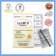 California Gold Nutrition LactoBif 5 Probiotics 5 Billion CFU Veggie Capsules