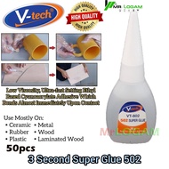 5PCS V-TECH 502 SUPER GLUE(3 SECOND GLUE)