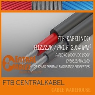 Choice- Solar Panel Cable Pv1-F 2X4 Mm2 12 Awg H1Z2Z2-K 2X4 Twin Core Slocable