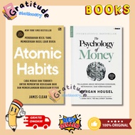 (Original) Bundling Book: Atomic Habits Gold Edition & Psychology Of Money Indonesia Revised Edition