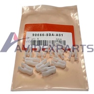 10pcs 90666-SDA-A01 For Honda Instrument Cover Bar Fairing Snap Clip Plastic Fastener Clips