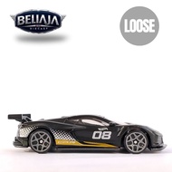 HOT WHEELS CORVETTE C8 .R GRX 31 BLACK DOFF LOOSE