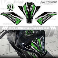 3D Resin Tank Pad Sticker Motorcycle Tank Protection Decal For Z1000SX Z 1000SX Ninja 1000 SX 1000 S