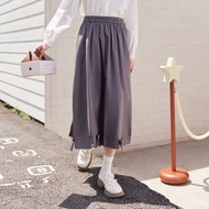 BY IHAPPY | กระโปรงเอวสูงปรับได้