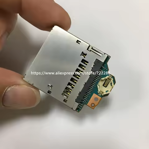 Repair Parts For Sony Alpha A6300 ILCE-6300 / A6400 ILCE-6400 SD Memory Card Slot Reader Board PCB A