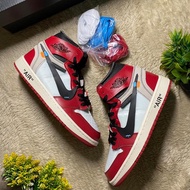 Sepatu Nike Air Jordan 1 Chicago Of White