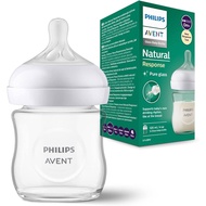 Philip Avent Natural Response Pure Glass Bottle