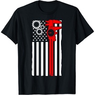 Machinist Flag Tools Cnc Machine Operator Machining Gift Unisex T-Shirt