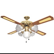 MASPION Ceiling Fan 52in MCF-52305PB 4-Blade Ceiling Fan 5 Lamps