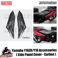 Yamaha Y16ZR/Y16 Accessories Side Panel Cover (Carbon) READY STOCK