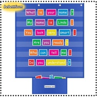 LIKE Classroom Pocket Chart, Durable Large Standards Pocket Chart, Educational Class Schedule Chart