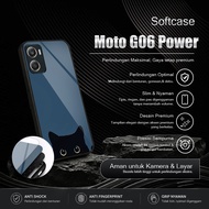 [SS-101] Acrylic Glass Case For Motorola G06 Power - case hp - Motorola G06 Power Acrylic Case - Lat