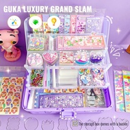 Set kartu Goo tiga lapis buku simpanan sticker akun DIY sticker kartu Goo kartu Goo kecantikan stick