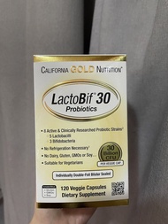 California Gold Nutrition LactoBif 30 益生菌 300億CFU 120粒