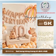 [HCMC] HAPPY BIRTHDAY Letter Balloons large size 16 inches 35cm Cute BIRTHDAY Decoration!!