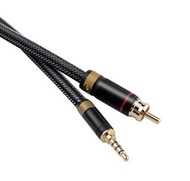 3.5mm to RCA Coaxial Cable, 3.5mm同軸線 (3.5mm TRRS 同軸 轉  RCA同軸）