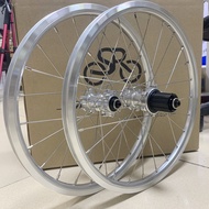 SILVEROCK Alloy Wheels 16" 305 Disc Brake 24H for Fnhon Gust K3 Plus Folding Bike Custom Bicycle Whe