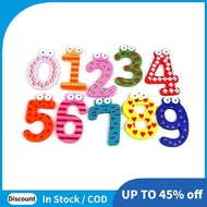 Funky Fun Colorful Magnetic Numbers Wooden Fridge Magnets Kids Educational toys