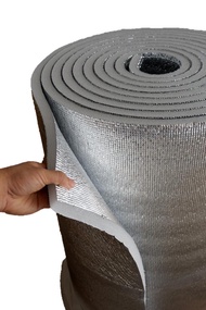 ฉนวนPEเคลือบฟอยล์2ด้าน หนา20mm กว้าง90cm ยาว5m Insulation Epe Foam 2 sides 20mm.90cm 5m.