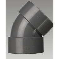 L Connection Keni/ 45 Degree Knee/ 45 Elbow D-45L 2-1/2" Rucika