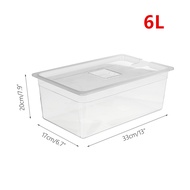 6L12L Sous Vide Container with Lid Water Tank Bath for Circulator Sous Vide Culinary Immersion Slow Cooker Cooking Tools