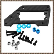 Carbon Fiber Steering Gear Mount Axle Servo Mount Stand for 1/10 SCX10 PRO SCX10PRO RC Car Upgrade R