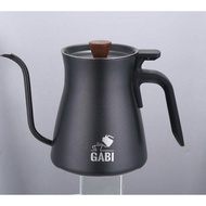 南美龐老爹咖啡 同KINTO GABI 細口壺 手沖壺 304不銹鋼 小鶴嘴 穩定握把設計 改良可鎖溫度計 800ml