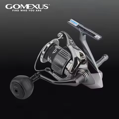 Gomexus Carbon Reel Power Knob 38mm for Shimano Spheros SW 3000 4000 Stradic FL Ultegra FB Sustain S