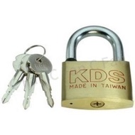 台灣製 KDS #202 十字銅掛鎖 門鎖 行李箱鎖 置物櫃鎖