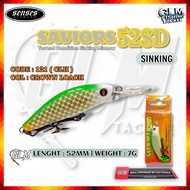 SENSES SAVIORS 52SD 52MM ( 7G ) SINKING MINNOW FISHING LURE FOR FISHING