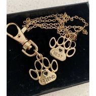 Decorative gold dog chain dog accessory