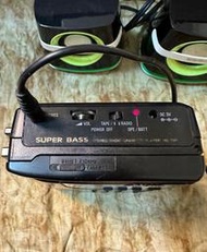 AIWA HS-T55 日製卡帶隨身聽 早期卡式隨身聽 懷舊 拍戲 背景 AIWA二手收音機