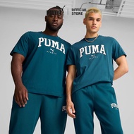 PUMA BASICS - เสื้อยืดผู้ชาย PUMA SQUAD สีเขียว - 68179122