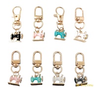 [BraveYimu] 4pcs Mini Sewing Machine Keychains – A  Of Memory & Meaning, Vintage Miniature Enamel Me