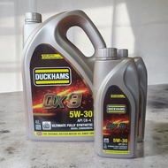 น้ำมันเครื่องดีเซลสังเคราะห์แท้ DUCKHAMS QX9 SAE 5W-30 ขนาด 6ลิตร แถม 2ลิตร