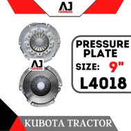 Pressure Plate 9" L4018 Kubota Tractor Part :TC822-20600