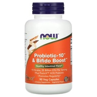 NOW Foods, Probiotic-10 &amp; Bifido Boost, 25 Billion, 90 Veg Capsules (8.33 Billion Per Capsule)