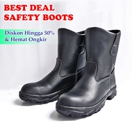 AEGIS Black Safety Boots, Work Safety Shoes, Quality Shoes, Affordable Prices