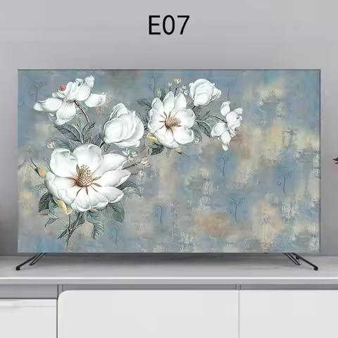 Multi-sizes Thickened Waterproof TV Cover 75inch 60 52 48 32inch Living Room LCD TV Screen Dustproof