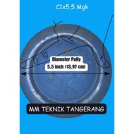 Pully C1 x 5.5" Iron Bowl Concuran Poli C1 x 5.5 inch Pulley Cast iron Anc 5.5 inch C1x5.5" C1x5.5 C